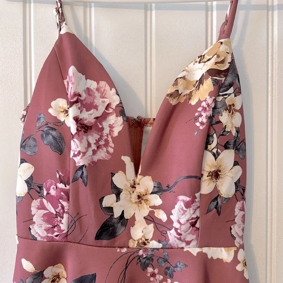 NWOT floral cocktail dress - Picture 2 of 5
